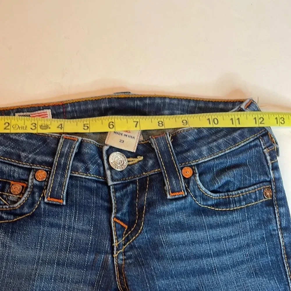 TRUE RELIGION Stella Skinny Jean SZ 23 - Picture 12 of 14